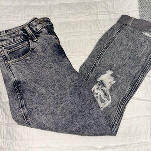 Hollister ultra high rise mom Jean